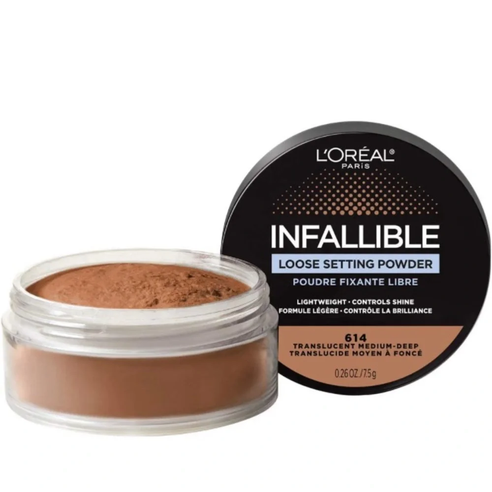 L'Oreal Paris Infallible Tinted Loose Setting Powders- Translucent Medium-Deep